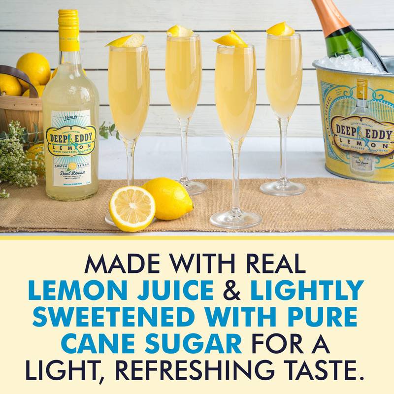 Deep Eddy Lemon Flavored Vodka 1.75L - Deep Eddy – BevMo!