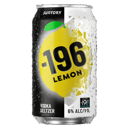 no.148 満月のレモンスモーキー 196 Lemon RTD 4pk 355ml Can 6% ABV - -196 – BevMo!