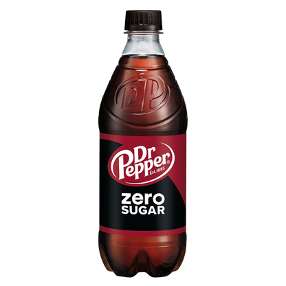 Dr Pepper Zero Sugar 20oz Btl