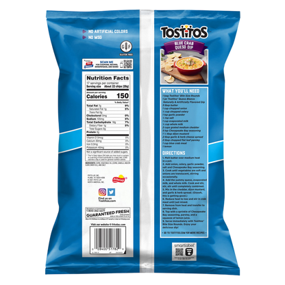 Tostitos Bite Size Rounds Tortilla Chips Party Size 17oz