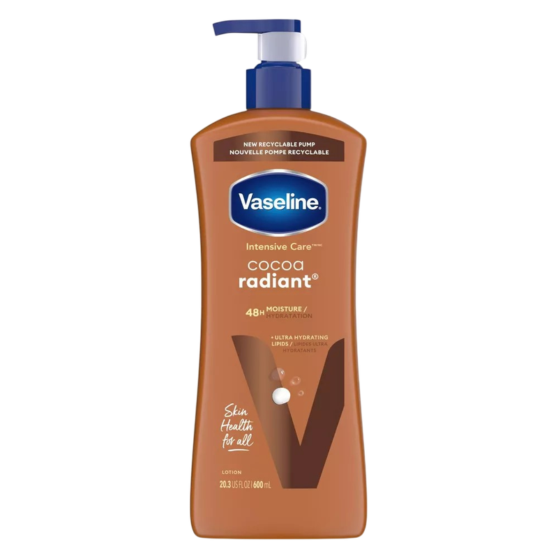 Vaseline Cocoa Radiant Hydrating Lotion, 20.3oz