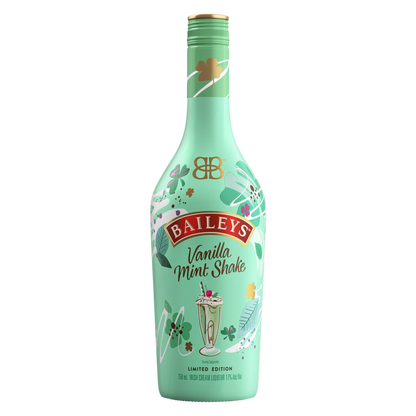 Baileys Vanilla Mint Shake Irish Cream Liqueur 750ml (34 Proof)