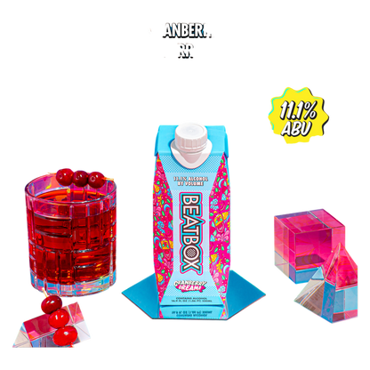 BeatBox Cranberry Dreams 500ml 11.1% ABV Wine Party Punch
