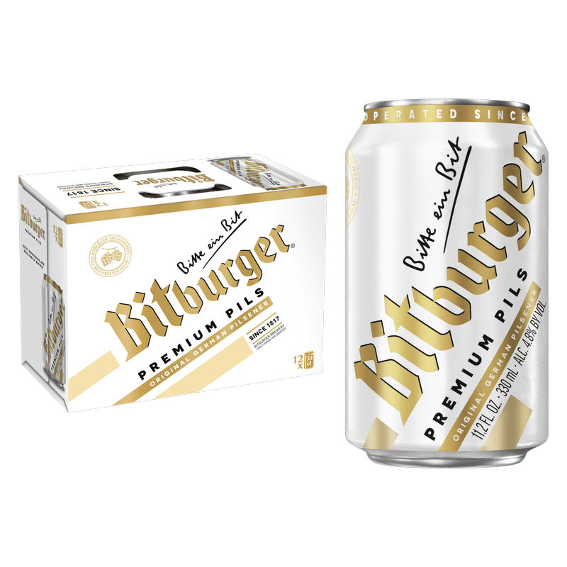 Bitburger Premium Pilsner 12pk 11.2oz Can
