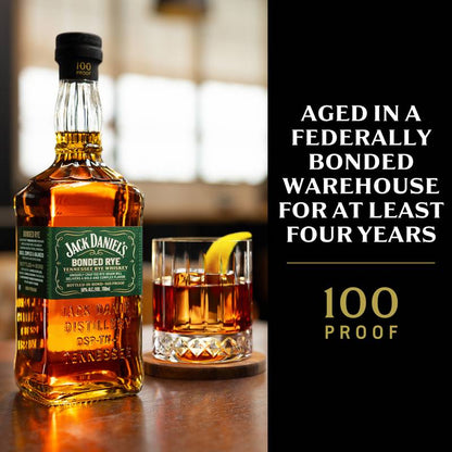 Jack Daniel's Bonded Tennessee Rye Whiskey 700ml (100 Proof)