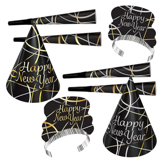 NYE Party Kit 4 person 8pc