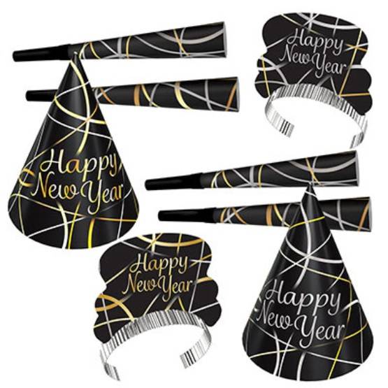 NYE Party Kit 4 person 8pc