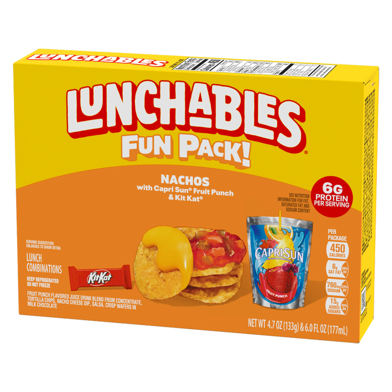 Lunchables Nachos with Cheese Dip & Salsa - 10.7oz