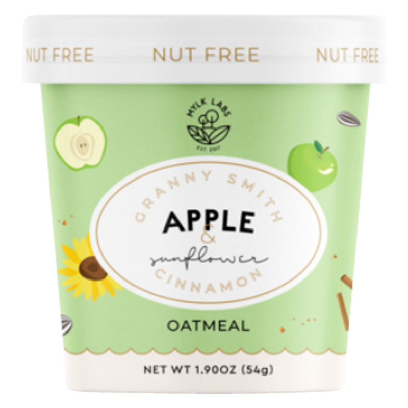 Mylk Labs Granny Smith Apple & Sunflower Cinnamon Oatmeal 2oz