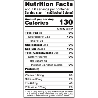 Combos Buffalo Blue Cheese Pretzel Snack, 6.3 oz