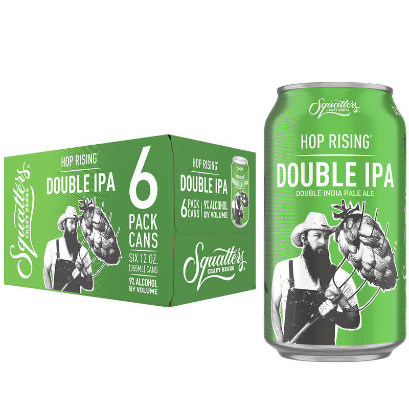 Hops Rising Blueberry Squatter's Hop Rising DIPA 6pk 12oz Can 9.0% ABV - Squatters – BevMo!