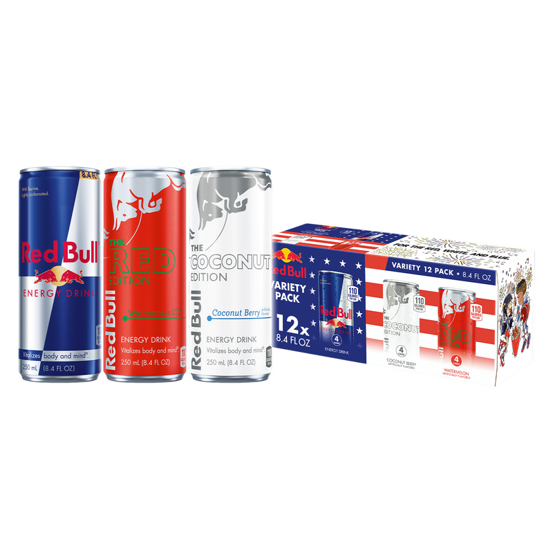 Red Bull Summer Celebration Variety Pack 12pk 8.4oz Can