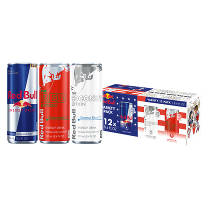 Red Bull Summer Celebration Variety Pack 12pk 8.4oz Can