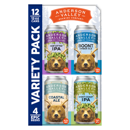 Anderson Valley Variety Pack 12pk 12oz Can