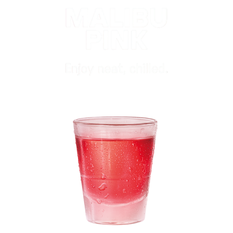 Malibu Pink Rum 750ml (42 Proof)