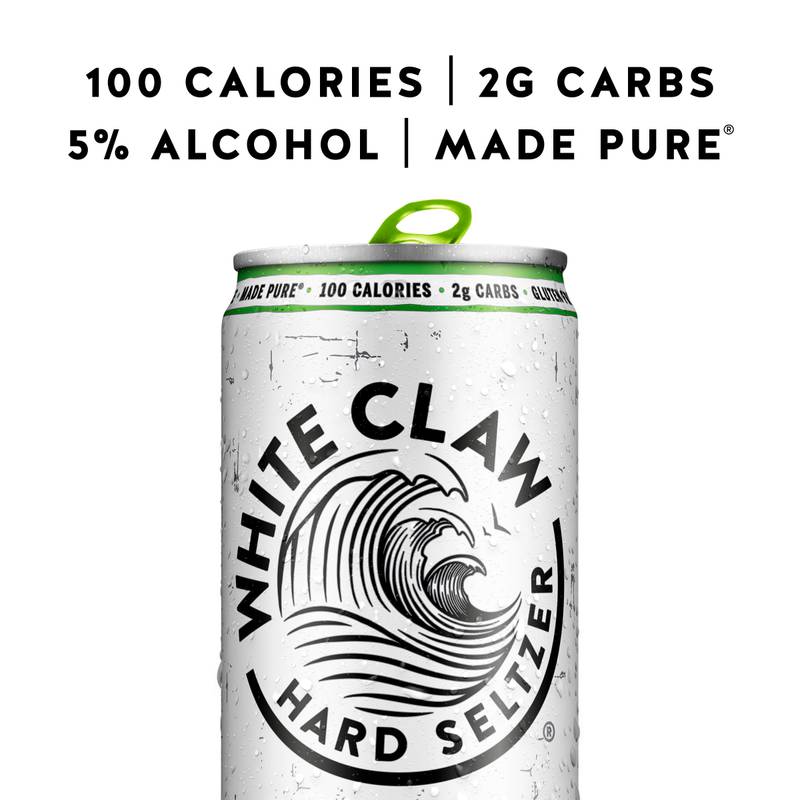 White Claw Seltzer Green Apple 6pk 12oz Can 5.0% ABV - White Claw