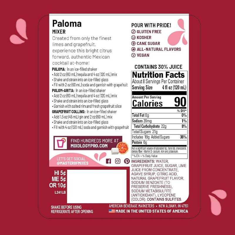 MAST OF MIXES PALOMA 1L