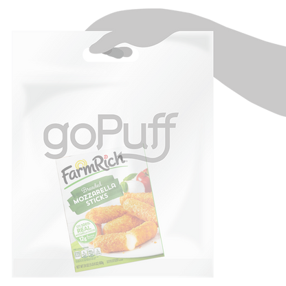 Farm Rich Frozen Breaded 100% Real Mozzarella Cheese Sticks 24oz