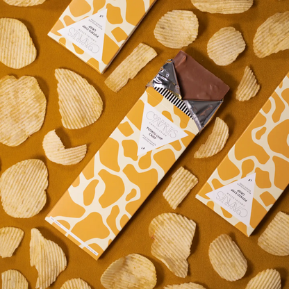 Compartes Potato Chip Crisp Milk Chocolate Bar, 3.2 oz