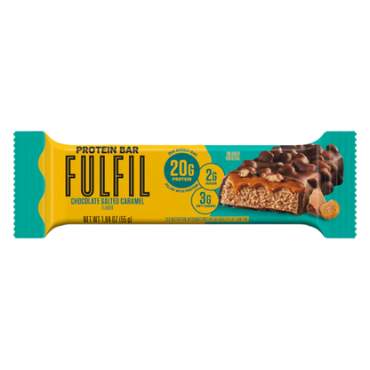 FULFIL Chocolate Salted Caramel Flavor Protein Bar, 1.94oz