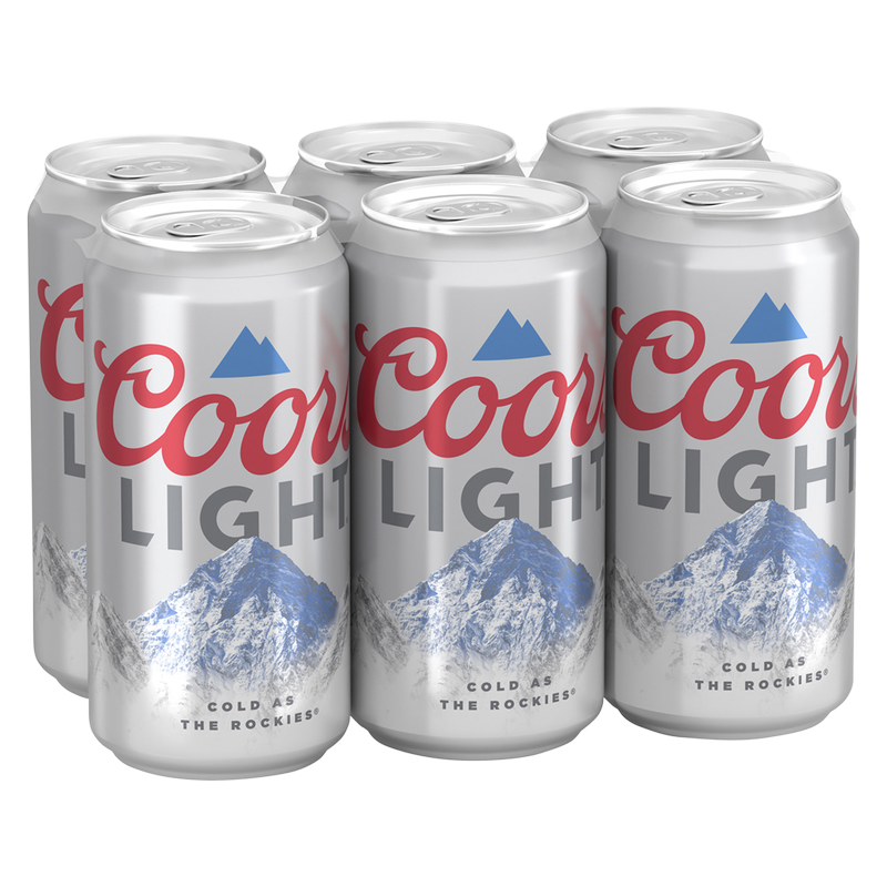 Coors Light 6pk 12oz Can 4.2% ABV