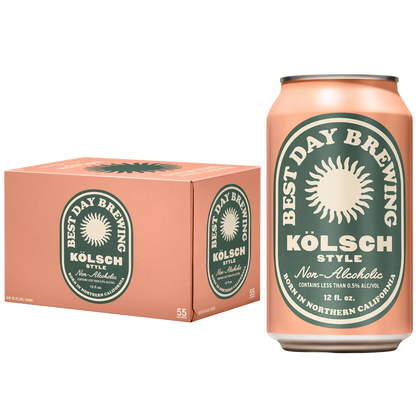 Best Day Brewing Kolsch Non-Alcoholic 6pk 12oz Cans