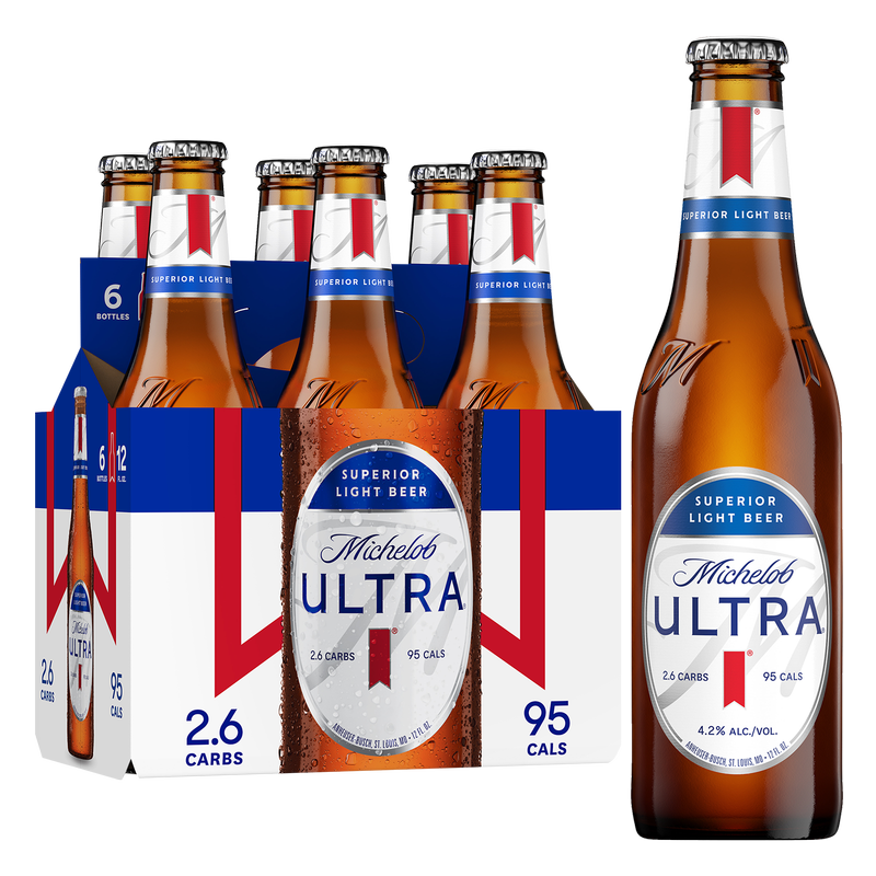 Michelob Ultra 6pk 12oz Btl 4.2% ABV