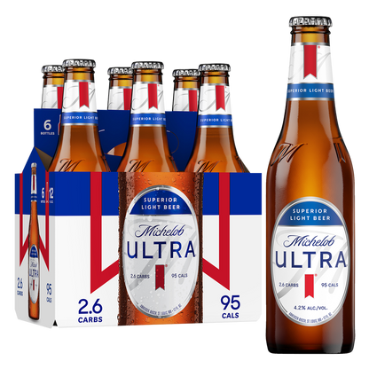 Michelob Ultra 6pk 12oz Btl 4.2% ABV