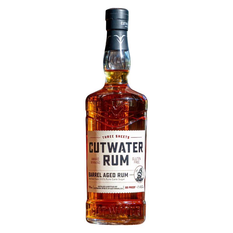 Cutwater Three Sheets Barrel Aged Rum 750ml