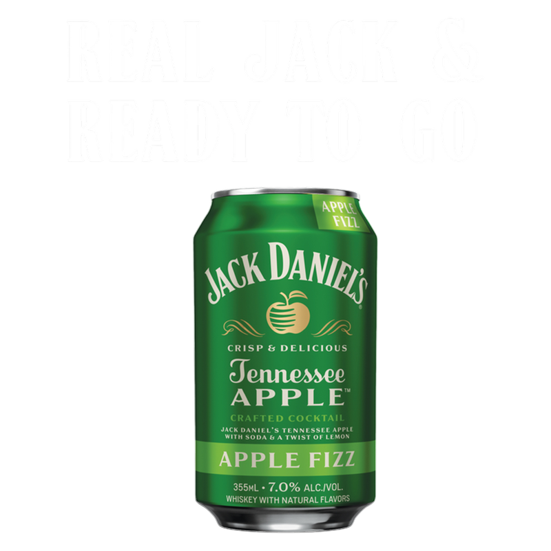 Jack Daniel's Apple Fizz Cocktail 4pk 12oz Can 7% ABV