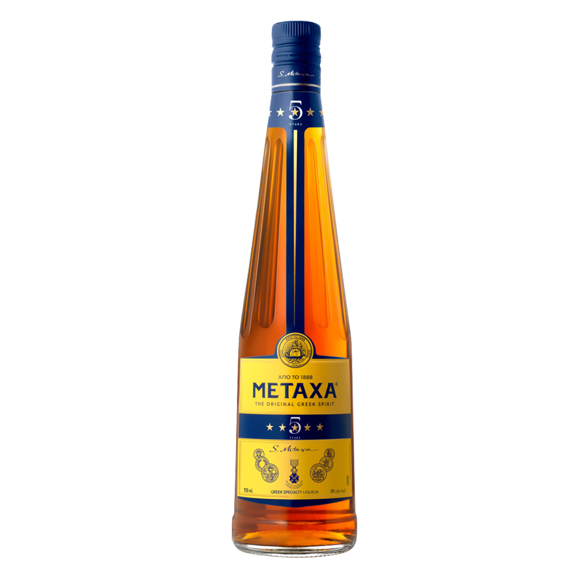 Metaxa 5 Stars Greek Brandy 750 ml