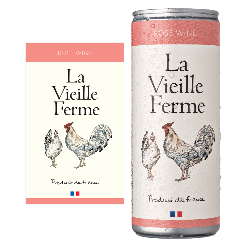 La Vielle Ferme Rose 4pk 200ml
