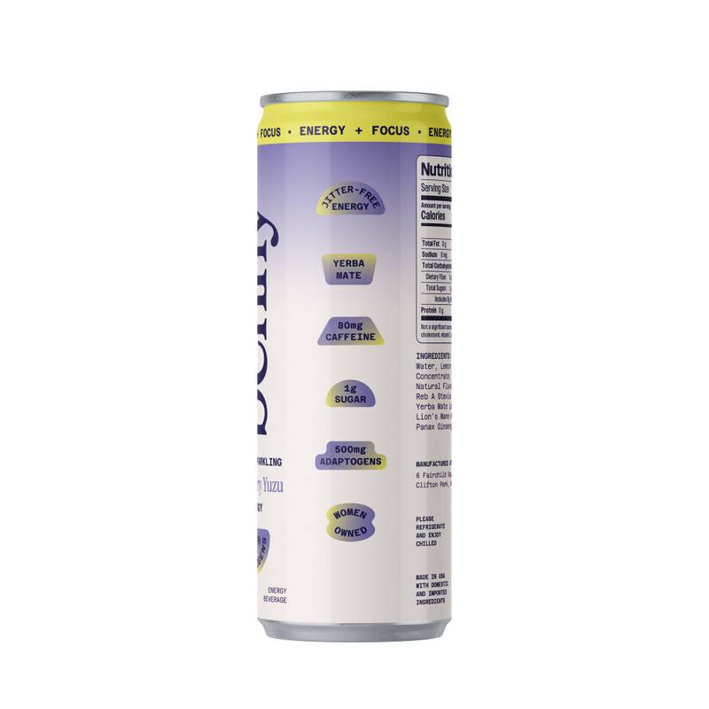 Benny Everyday Energy Blackberry Yuzu 12oz Can