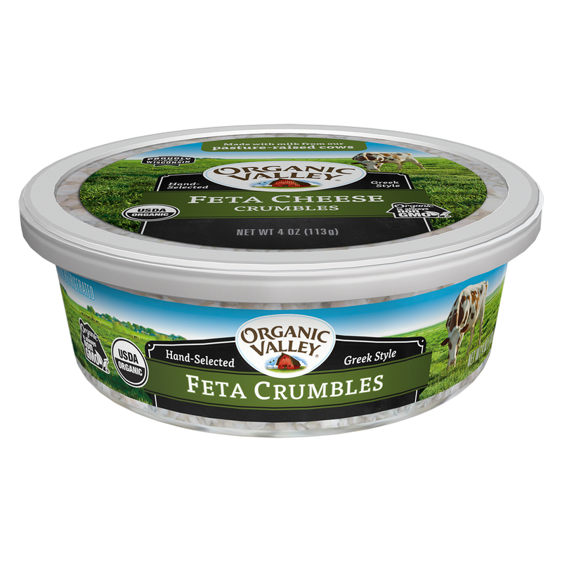 Organic Valley Organic Crumbled Feta - 4oz
