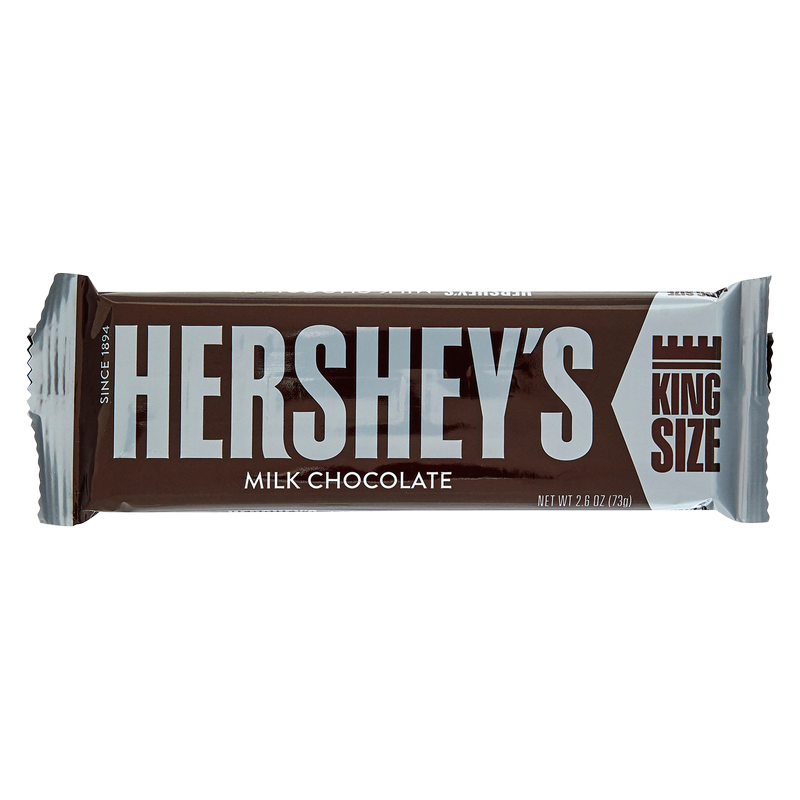 Hershey's Milk Chocolate Bar King Size 2.6oz