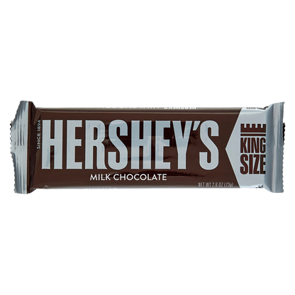 Hershey's Milk Chocolate Bar King Size 2.6oz