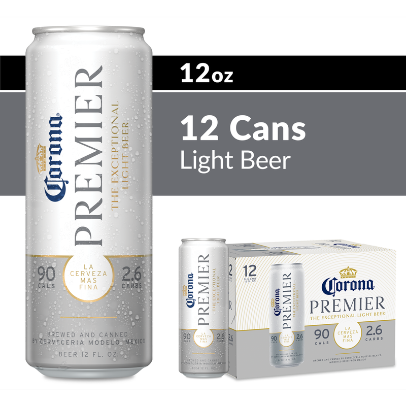 Corona Premier 12pk 12oz Can 4.0% ABV