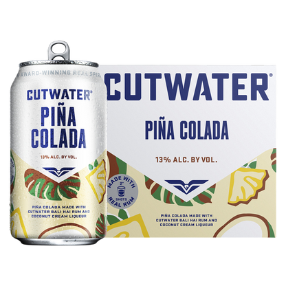 Cutwater Rum Piña Colada 4pk 12oz Cans 13% ABV