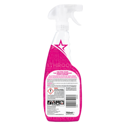 The Pink Stuff Miracle Bathroom Foam Cleaner 25.4 oz
