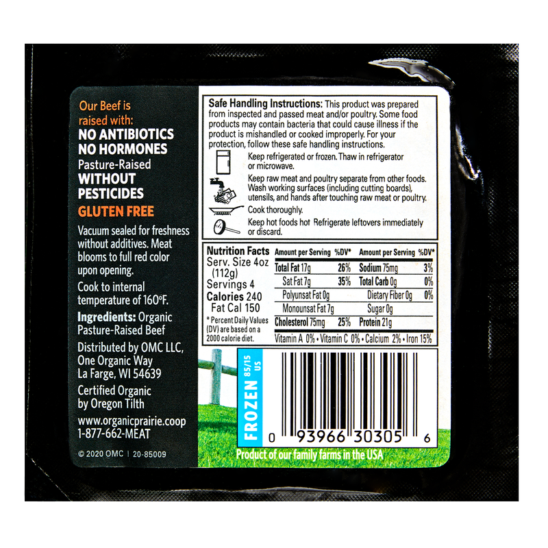 Ground Beef 85/15 (Frozen) - 16oz