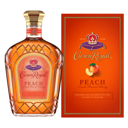 Crown Royal Peach Whisky 750ml (70 Proof)