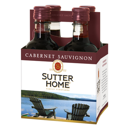 Sutter Home Cabernet Sauvignon 4pk 187ml