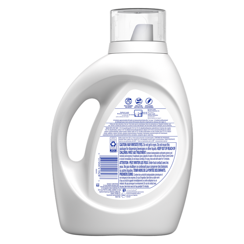Tide Free & Gentle Liquid Laundry Detergent HE Compatible 92oz