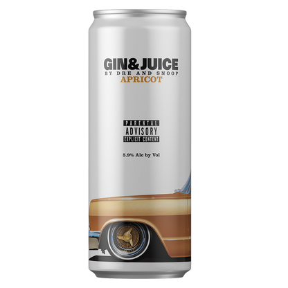 GIN & JUICE Apricot 4pk 355ml Can 5.9% ABV