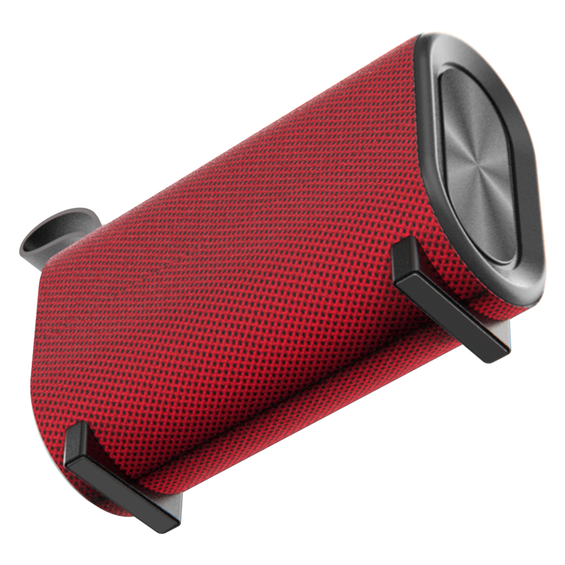 AT&T S30-BLK Red Portable Bluetooth Wireless Speaker