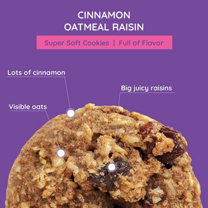 Maxine's Heavenly Cookies Cinnamon Oatmeal Raisin 7.20z