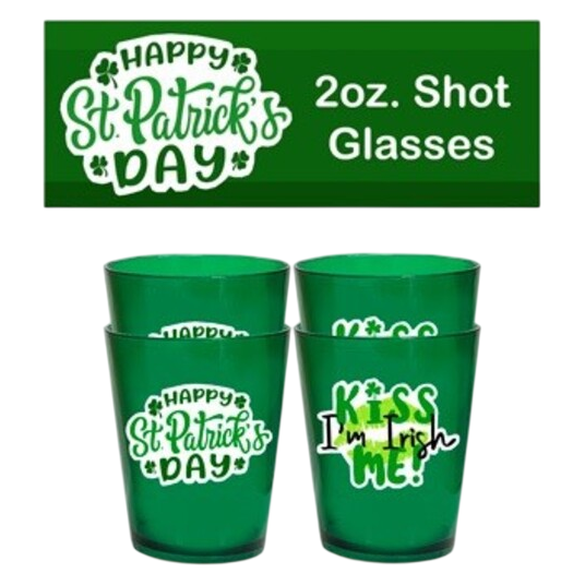 St. Patrick's Day shots 4pk