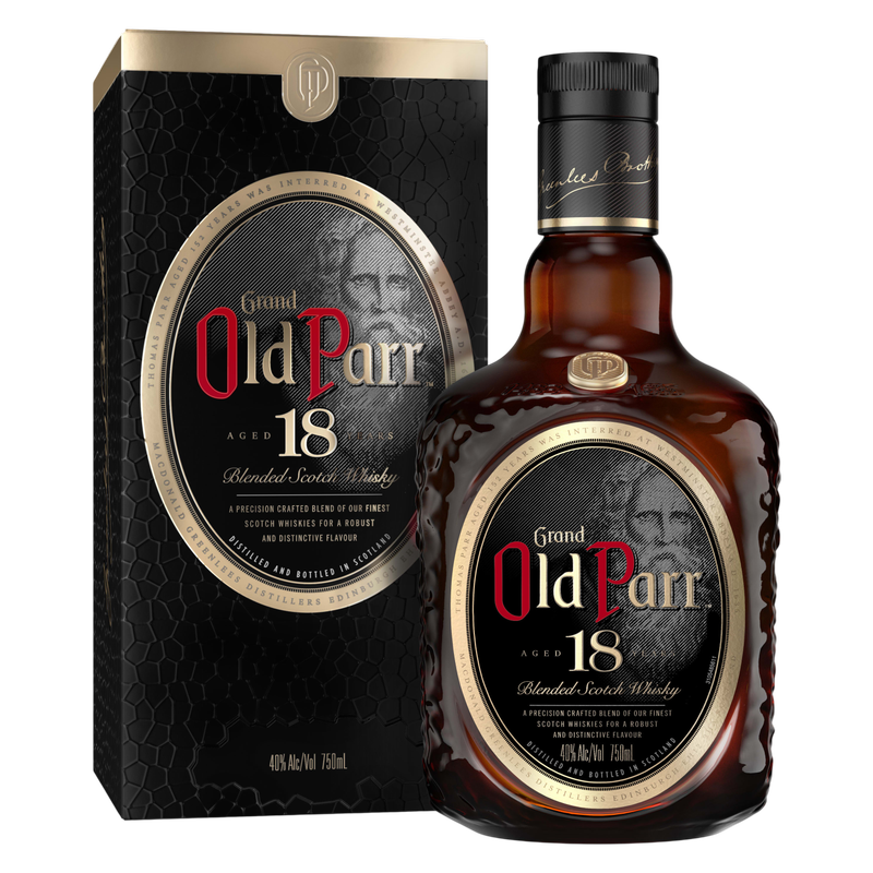Old Parr 18Yr Blended Scotch Whiskey (80 proof) - Old Parr – BevMo!
