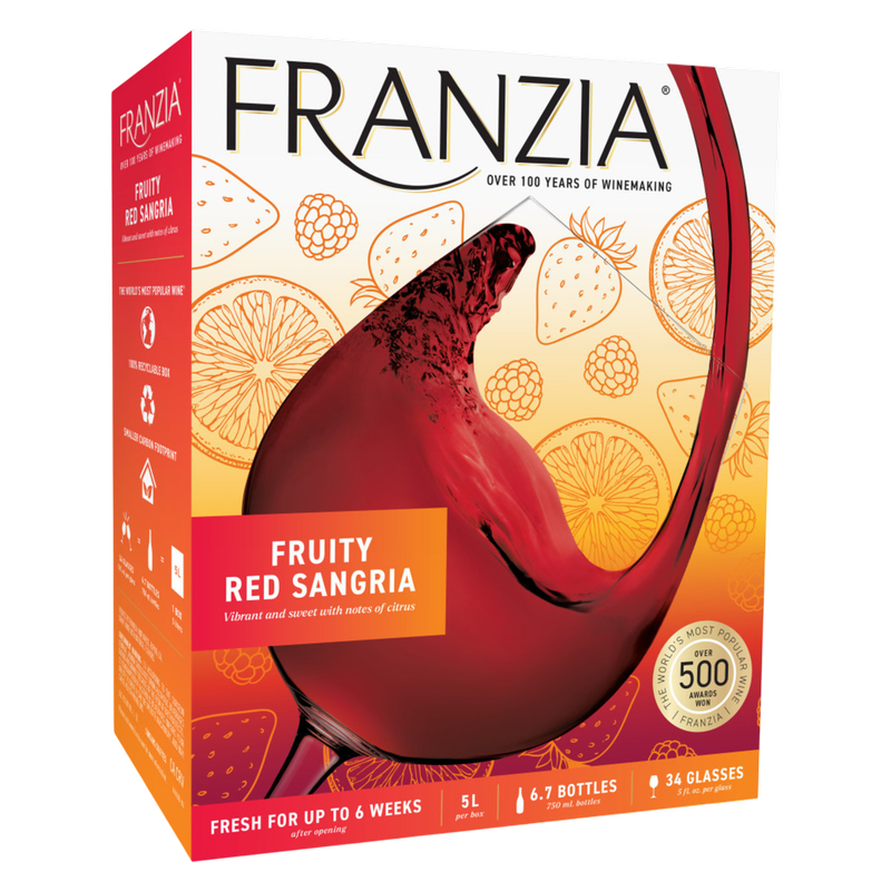 Franzia Fruity Red Sangria 5L Box