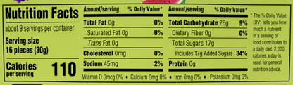 Mike & Ike Mega Mix Sour 10oz